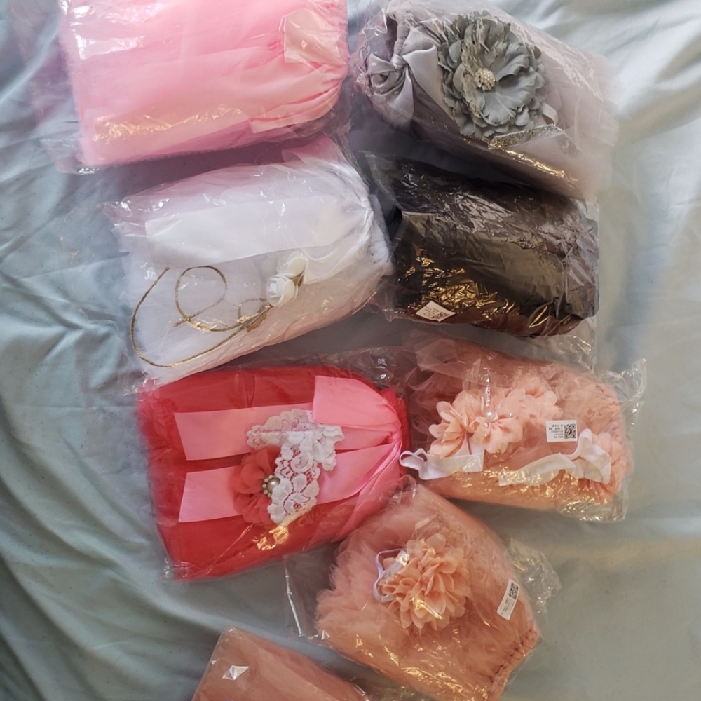 BabyGirl Tutu and Headband Set Photoshoot Outfit🎁 - Picture 5 of 8